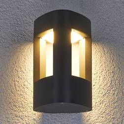 Lucande LED-utomhusvägglampa Nanna Väggarmatur
