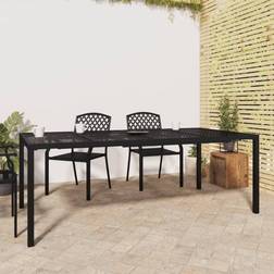 vidaXL Garden Table Anthracite 200 x 100 x 72 cm Steel