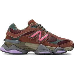 New Balance 9060 - Rich Oak/NB Burgundy/Hi-Pink