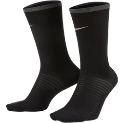 NIKE Spark Lightweight Running Crew Socks Unisex - Black