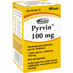 Pyrvin 100mg 40 st Tablett