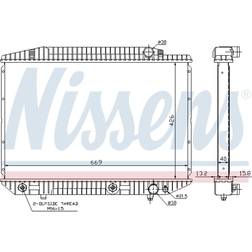 Nissens 62727A Kühler, Motorkühlung