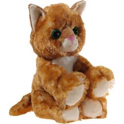 Heunec 20 cm Glitter-Kitty baby katt plyschleksak guld