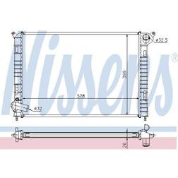 Nissens 69703A Aluminium Radiator