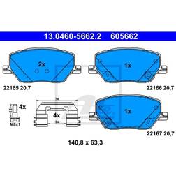 ATE 13.0460-5662.2 Remblokkenset Met JEEP Compass