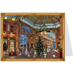 Richard Sellmer Verlag Postkarten-Adventskalender Christmas Shopping