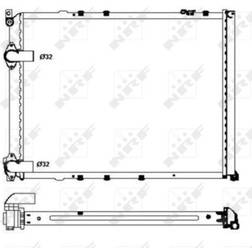 NRF Kühler, Motorkühlung 58848