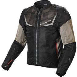 Macna Orcano Motorrad Textiljacke, schwarz-braun, Größe 3XL, schwarz-braun, Größe