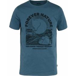 Fjällräven Men's Equipment T-Shirt - Indigo Blue