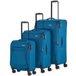 Travelite 4-Hjuls Resväska Set Mjukt Skal