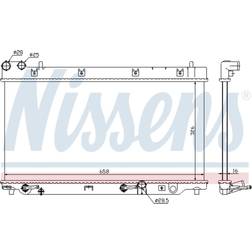 Nissens NISSENS 68098 Kühler, Motorkühlung