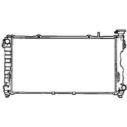 NRF Easy Fit 58264 Radiador Aluminio 770 408 31 con