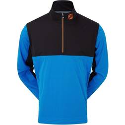 FootJoy Hydroknit Half-Zip Herre Regnjakke Sapphire