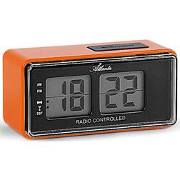 Atlanta Digital retro alarm clock orange 1881-12