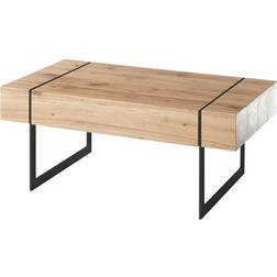 MCA Furniture Sled Brown 45cm H x 110cm W x 60cm D Coffee Table