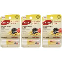 Carmex Comfort Colloidal Oatmeal Lip Balm, Mixed Berry, .4.25g