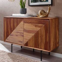 Wohnling WL6.560 sheesham 2 Fachböden Sideboard