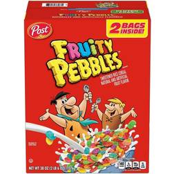 Post Fruity Pebbles Cereal 38oz 2pcs 1pack
