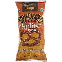 Unique Sprouted Whole Grain Wheat Pretzel Splits Original