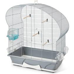 Nobby Cage Ellipse 50 70 x 38 x 75 cm Silver