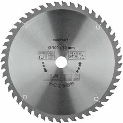 Wolfcraft 6682000 Blad til rundsav i hårdtmetal 300 x 30 mm Antal tænder per tomme 48 1 stk