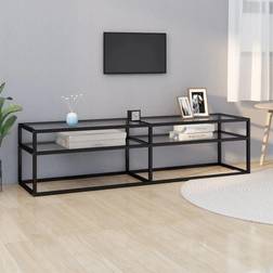 vidaXL genomskinlig 160x40x40,5 TV-bänk