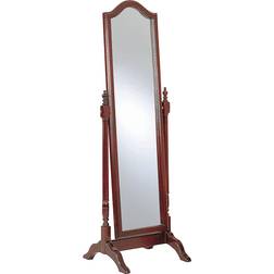 Benjara Standing Cheval with Frame Turned Floor Mirror