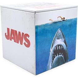 Ukonic JAWS Logo Tin Cube Organizer Lid Storage Box