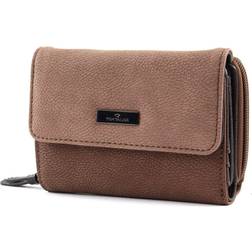 Tom Tailor elin wallet with flap geldbörse brown neu