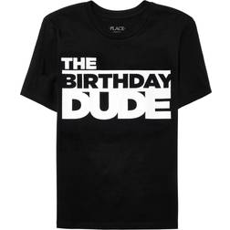 The Children's Place boys Birthday Dude Graphic T Shirt