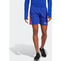 Adidas Own the Run Shorts Lucid Blue 7" Mens