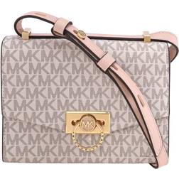Michael Kors Ladies Hendrix Extra-small Logo Convertible Crossbody Bag - Pink
