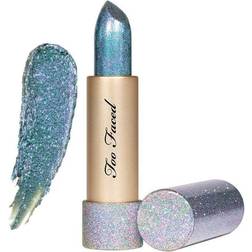 Too Faced throwback metallic sparkle lipstick