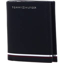 Tommy Hilfiger Herr TH Central Smooth Trifold Plånböcker - Blue