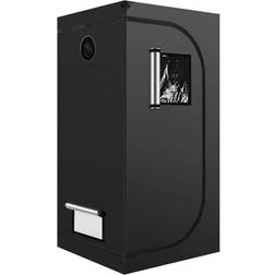 iPower Hydroponic Water-Resistant Grow Tent Rostfritt stål Plast