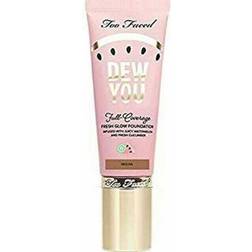 Too Faced tuti frutti full- coverage fresh glow foundation mocha 1.35oz