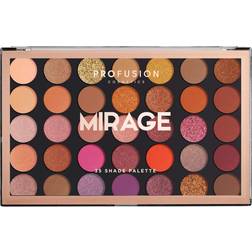 ProFusion cosmetics mirage palette- ultra-soft smooth and skin-friendly