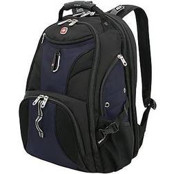 SwissGear 1900 Scansmart TSA 17-Inch Laptop Backpack, Blue/Black