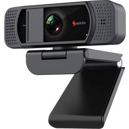 Agedate FHD Webcam with Microphone Dark Purple