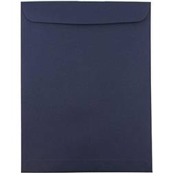 Jam Paper 10 x 13 Open End Catalog Premium Envelopes Navy Blue 25/Pack