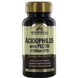 Windmill acidophilus capsules w/ pectin 100