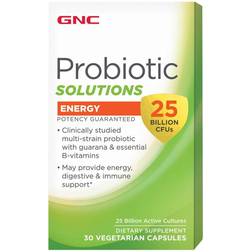 GNC Probiotic Solutions Energy 25 Billon Cfus 30