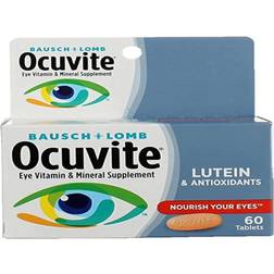Bausch & Lomb Ocuvite Eye Vitamins 90 Mini Soft Gels Adult 50+ Zinc