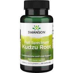 Swanson Kudzurod 500 mg 60 Kapsler 60 stk