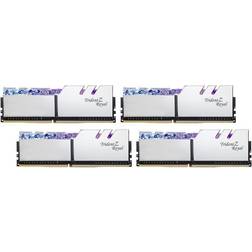 G.Skill 64GB DDR4 Trident Z Royal Silver 3600Mhz PC4-28800 CL16-19-19-39 1.35V Quad Kit 4x16G