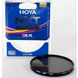 Hoya 43mm NXT Circular Polfilter – Aluminiumrahmen mit niedrigem Profil