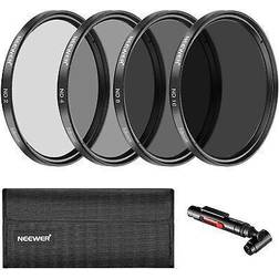 Neewer 58 mm ND Linsfiltersats ND2 ND4 ND8 ND16