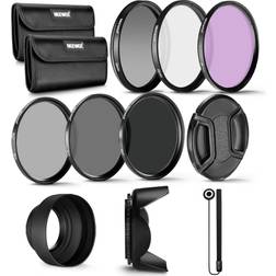Neewer Linsfilterset 58 mm UV CPL och ND-filter