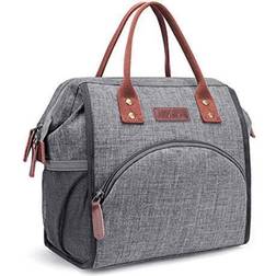 LOKASS Lokass lunch bag insulated lunch box wide-open lunch tote bag assorted colors