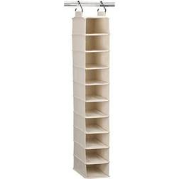 Household Essentials Cedarline 10-Shelf Wide Organizer Shelving System